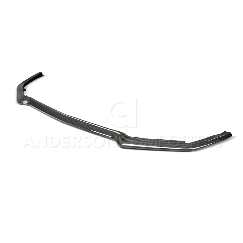 Ford Mustang Front Splitters - Anderson Composites - Type-OE - Carbon Fiber - `18-`20 Ford Mustang Front Splitters - Anderson Composites - Type-OE - Carbon Fiber - `18-`20